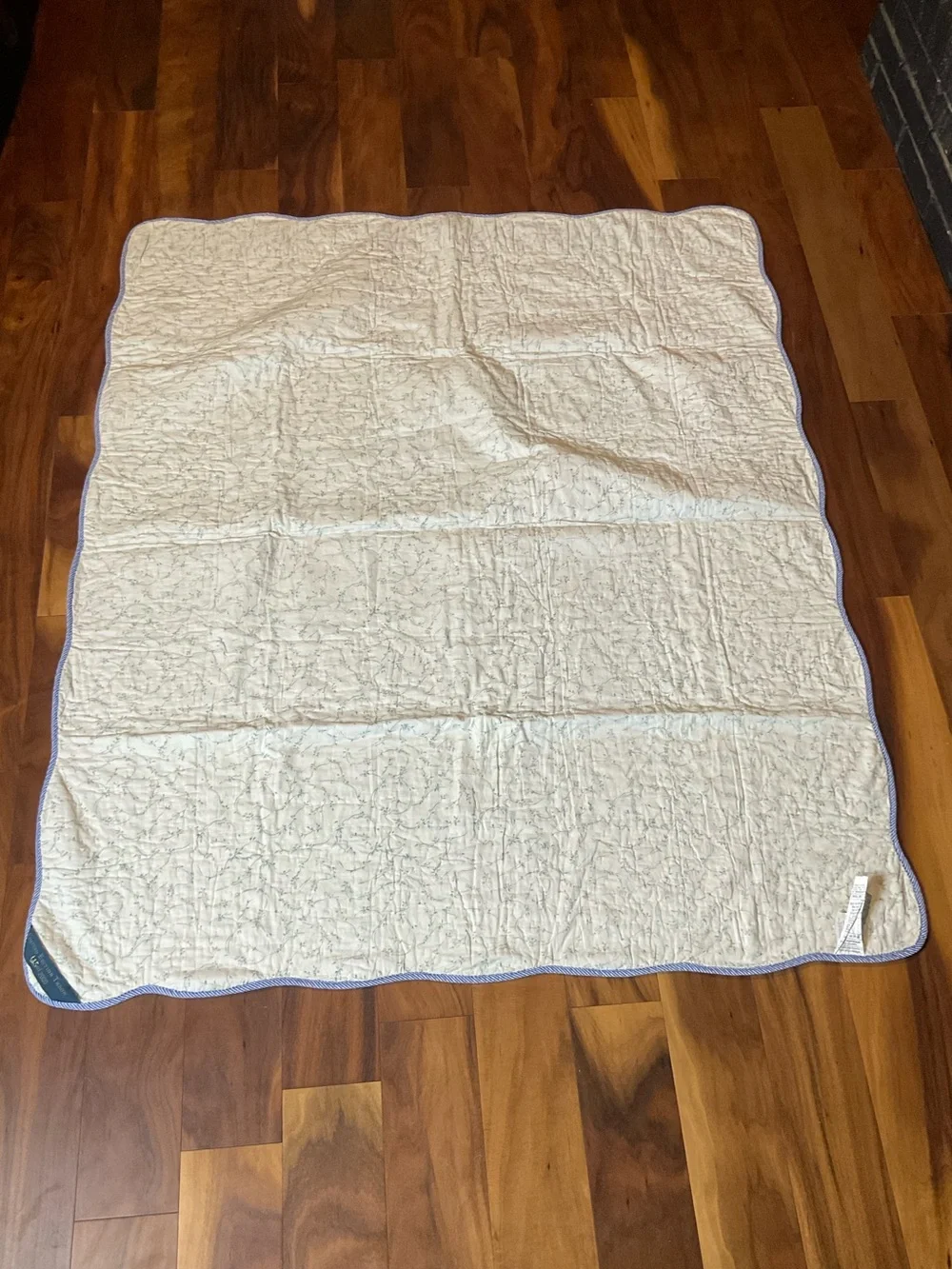 Legacy Home Furnishings 60”x50” Dollhouse Throw Quilted Blanket Limited Ed QVC